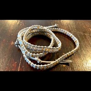 Beaded wrap bracelet